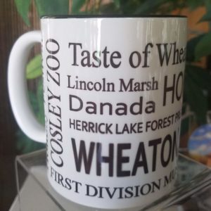 Wheaton IL customer coffee mug