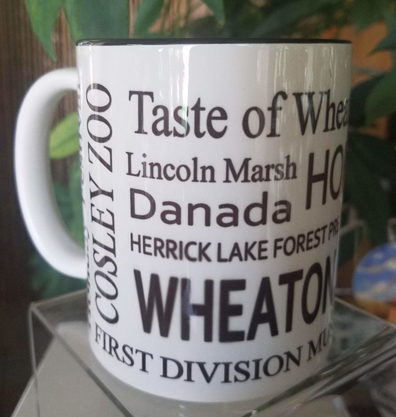 Wheaton IL customer coffee mug