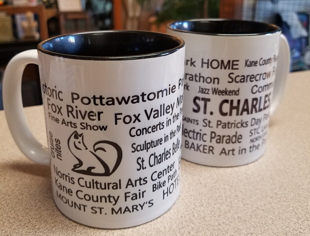 St. Charles IL Our Towns Coffee Mug - Studio Patty D