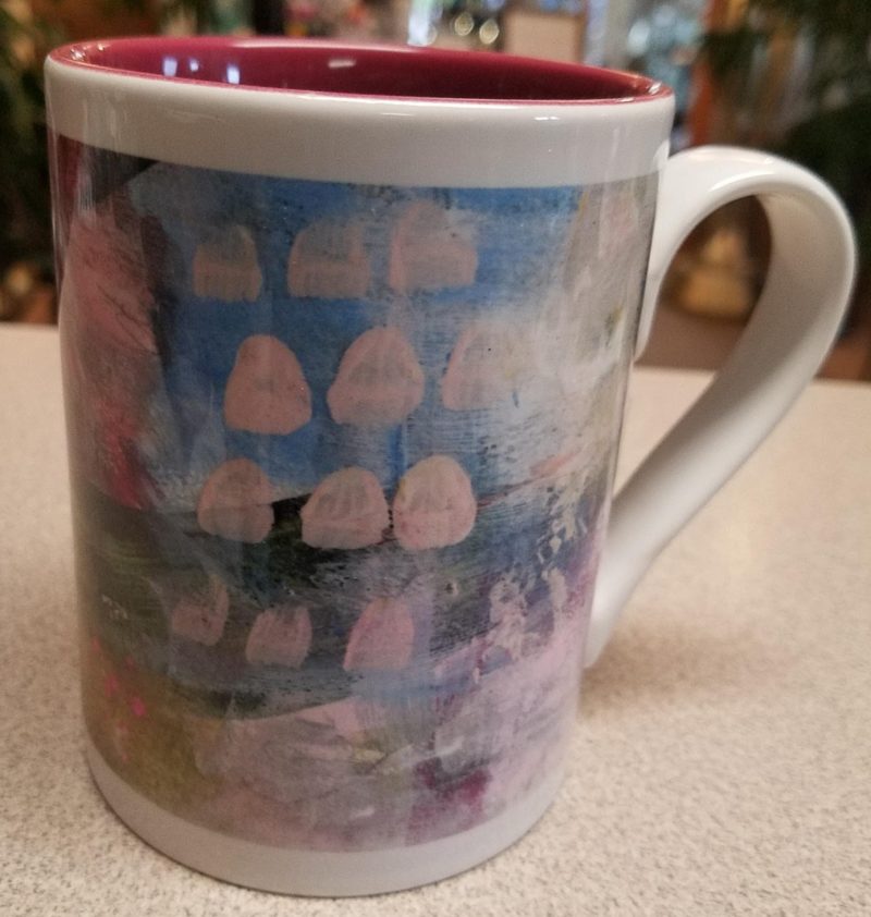 decorative coffee mug