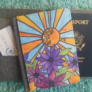 Sun Ray Passport Holder