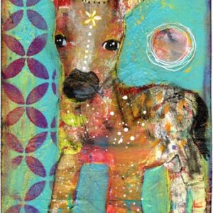 Sylvie is one of my colorful crowned critters. If you love horses, you'll love this art print from Studio Patty D in Geneva, IL.